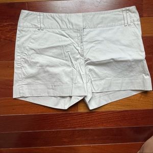 Express Beige Cuffed Dress Shorts